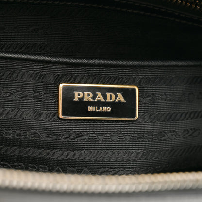 Prada Saffiano Lux Medium Double Zip Black 6 of 13