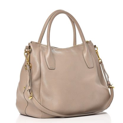 Prada Vitello Daino Tote Pomice 4 of 11