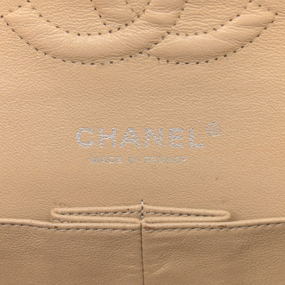 Chanel Lambskin Quilted Medium Double Flap Beige 6 of 16