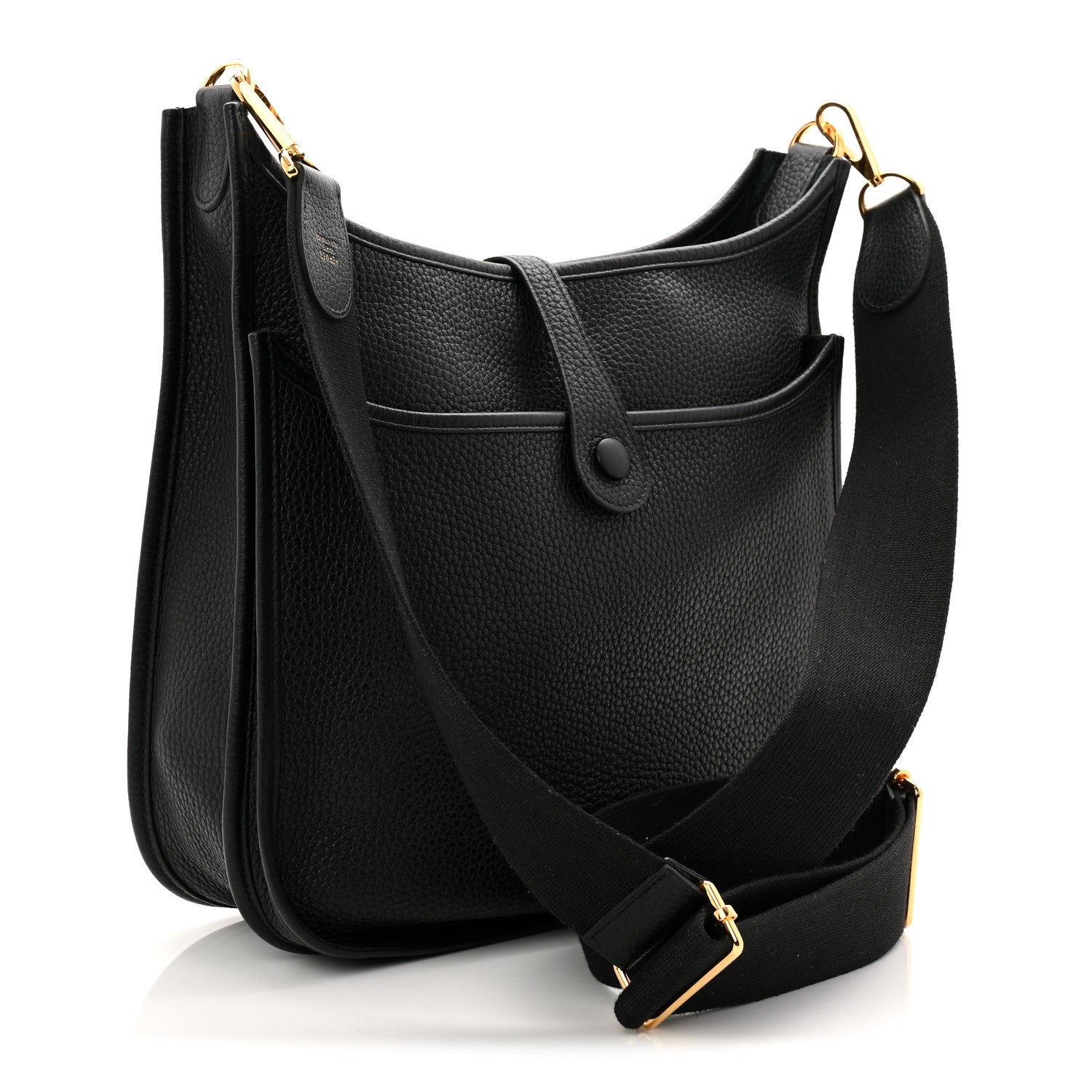 Hermes Taurillon Clemence Evelyne III PM Black 3 of 10