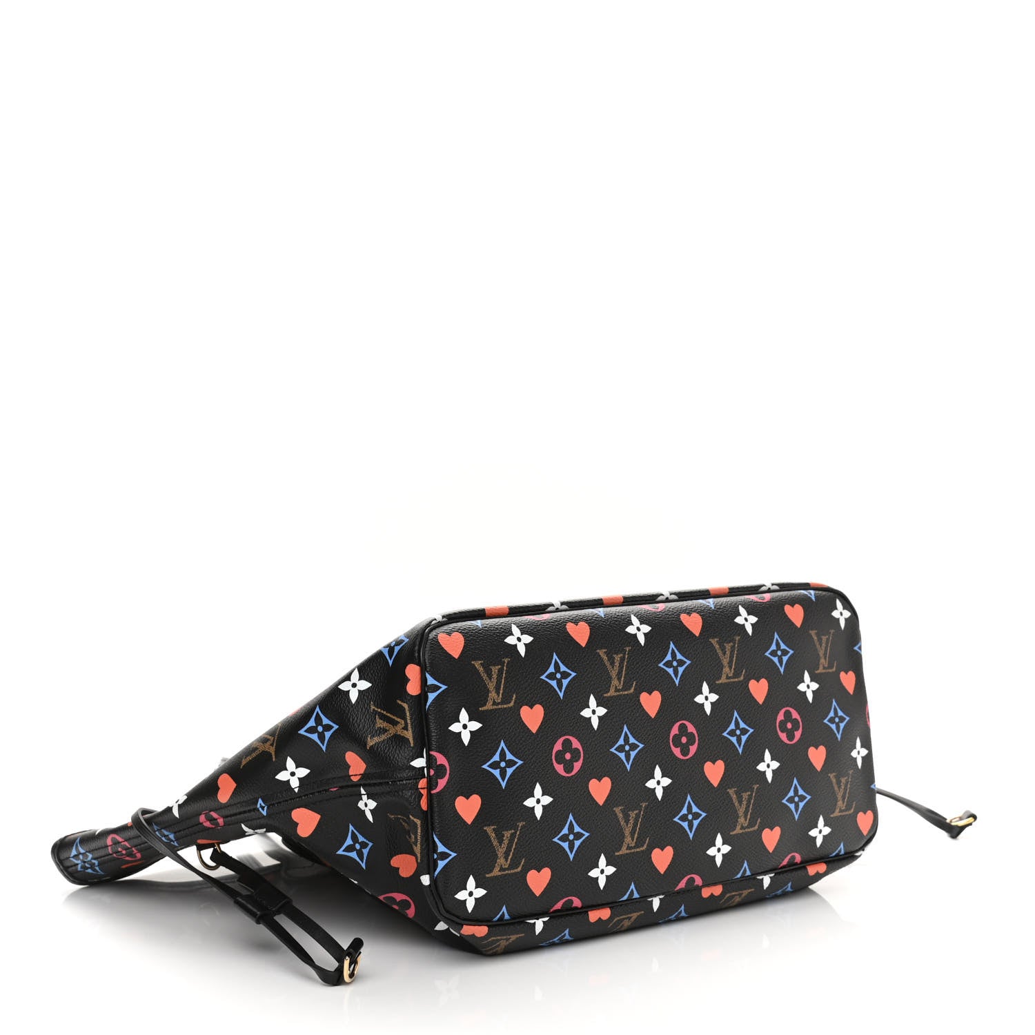 Louis Vuitton Game On Neverfull MM Black 4 of 11
