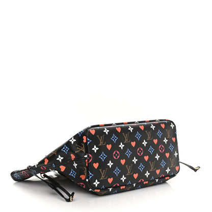 Louis Vuitton Game On Neverfull MM Black 4 of 11