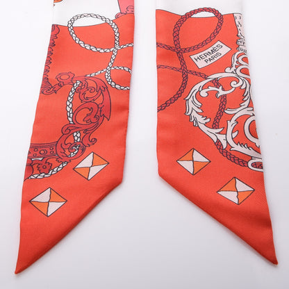 Hermes Silk Tours des Cles Twilly 5 of 5
