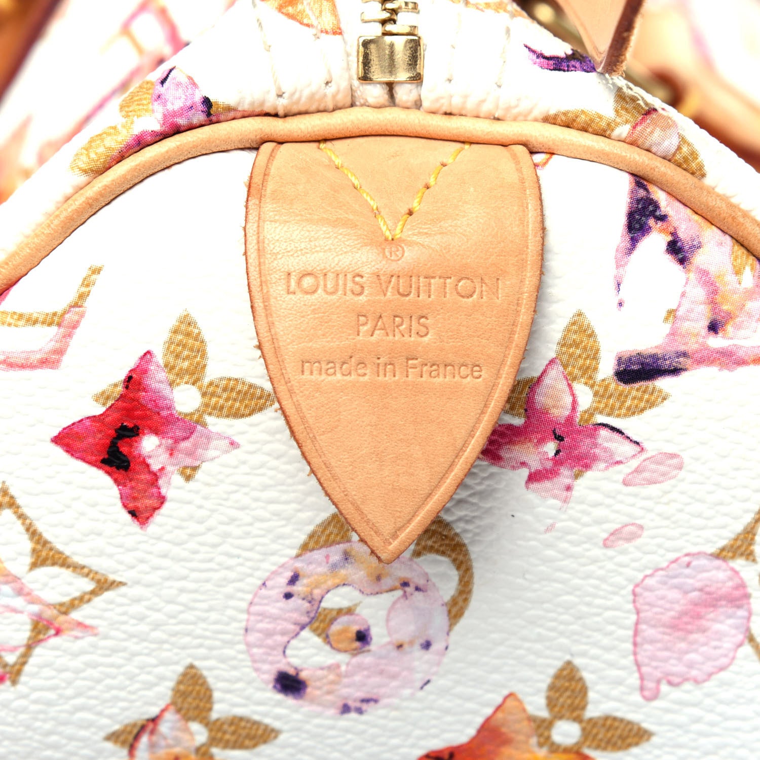 Louis Vuitton Watercolor Aquarelle Speedy 35 White 6 of 19
