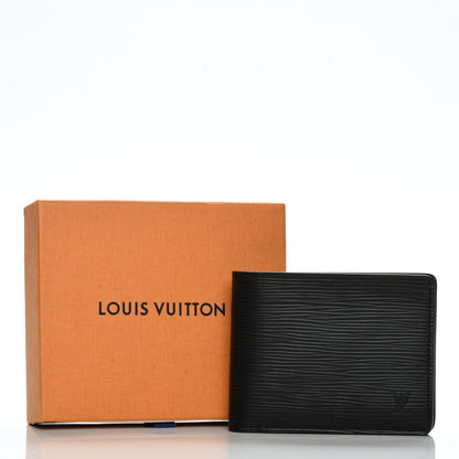 Louis Vuitton Epi Multiple Wallet Black 6 of 10