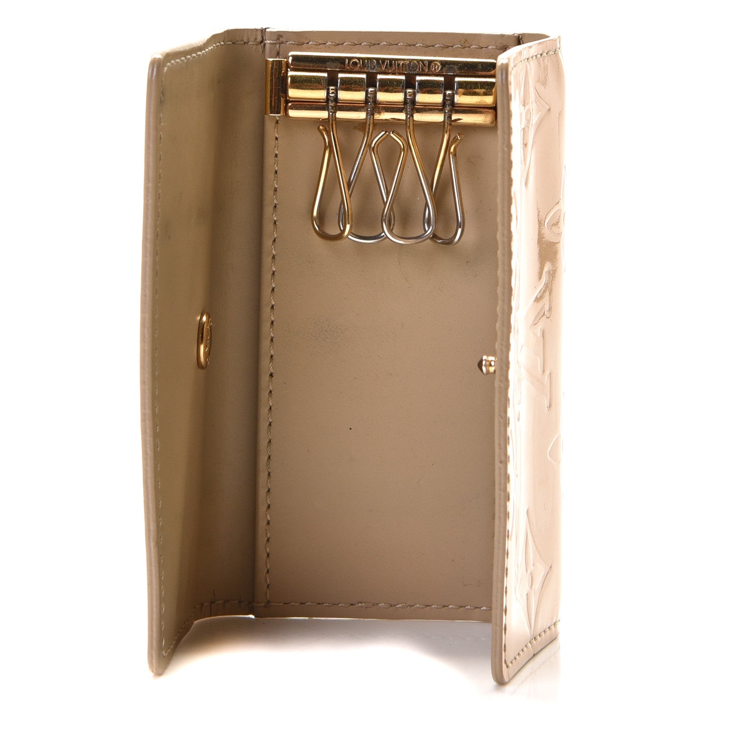 Louis Vuitton Vernis Multicles 4 Key Holder Noisette 5 of 6