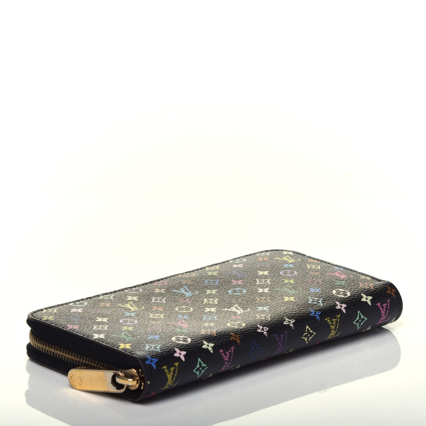 Monogram Multicolor Zippy Wallet Black Grenade