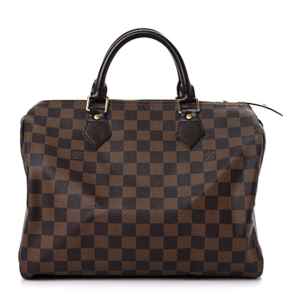 Louis Vuitton Damier Ebene Speedy 30 1 of 14