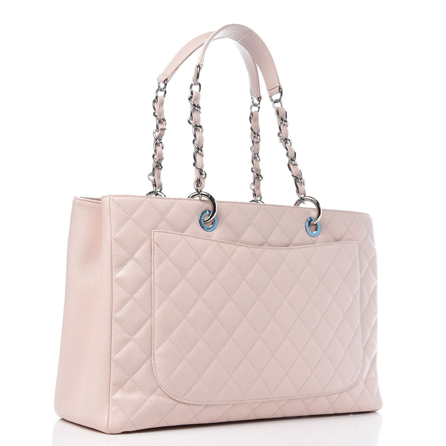 Chanel Caviar XL Grand Shopping Tote GST Light Pink 3 of 10