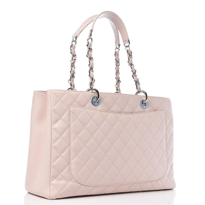 Chanel Caviar XL Grand Shopping Tote GST Light Pink 3 of 10