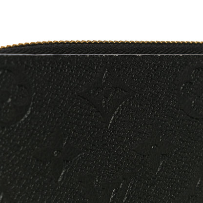 Louis Vuitton Empreinte Clemence Wallet Black 11 of 11