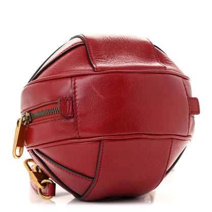 Gucci Piuma Lux Energy Mini Tifosa Basketball Shaped Shoulder Bag Romantic Cerise 4 of 13