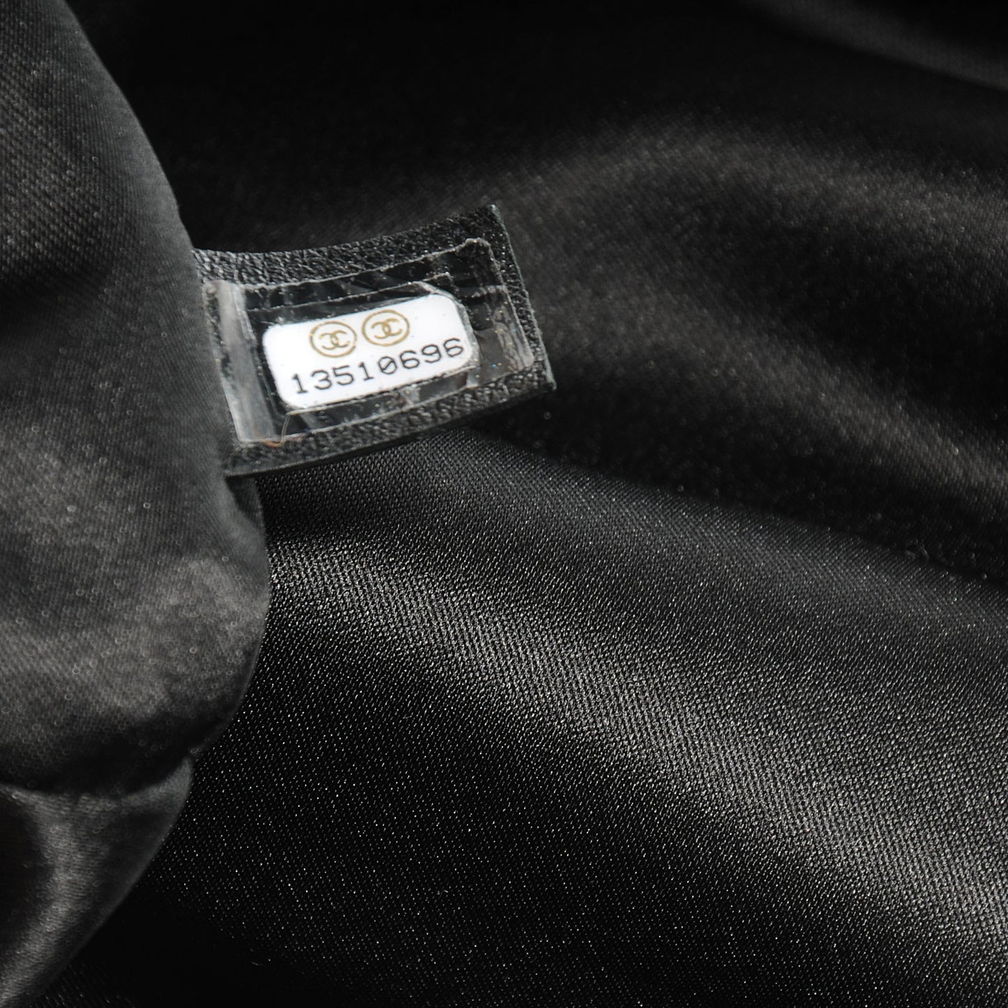 Glazed Calfskin Large On The Road Tote Black