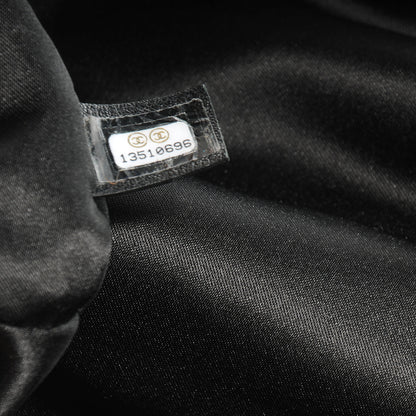 Chanel Glazed Calfskin Large On The Road Tote Black 6 of 8