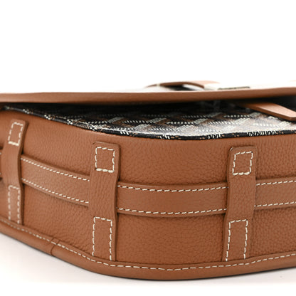 Goyard Goyardine Belvedere II PM Messenger Bag Black Gold 8 of 9
