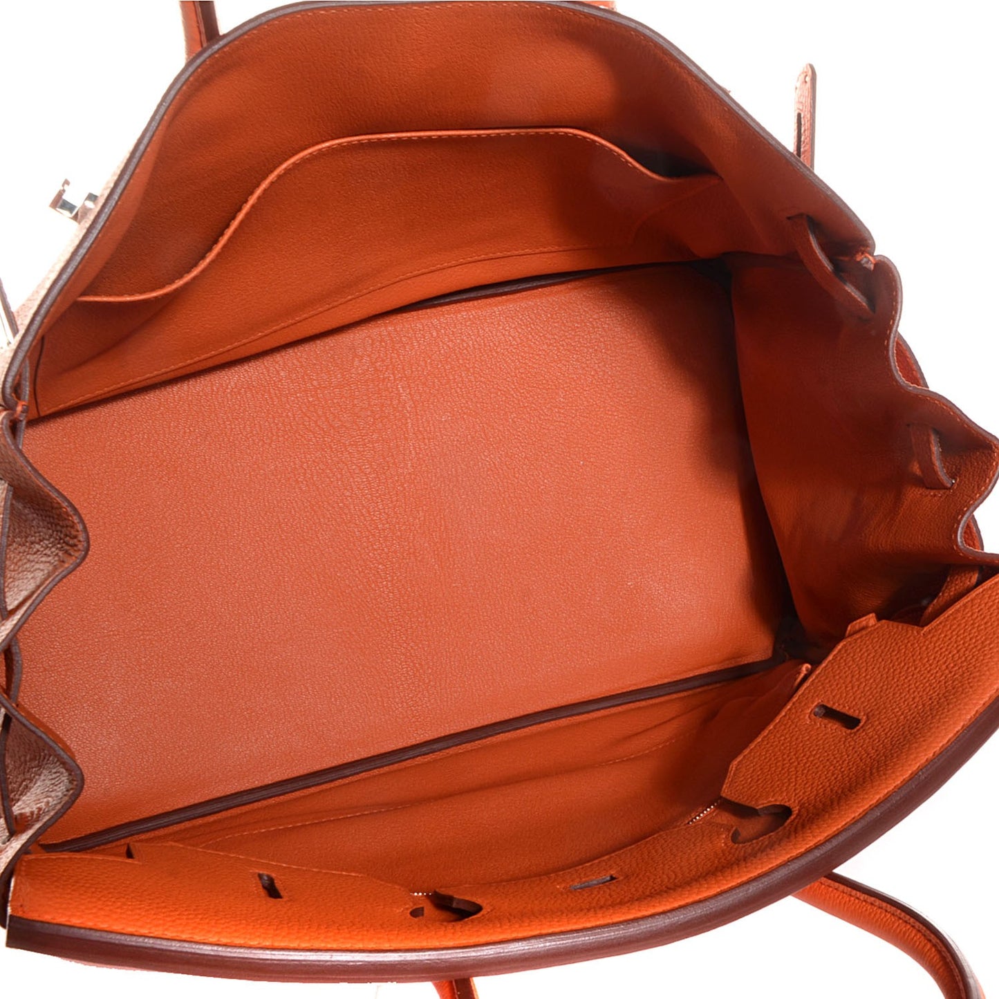Togo Birkin 35 Orange