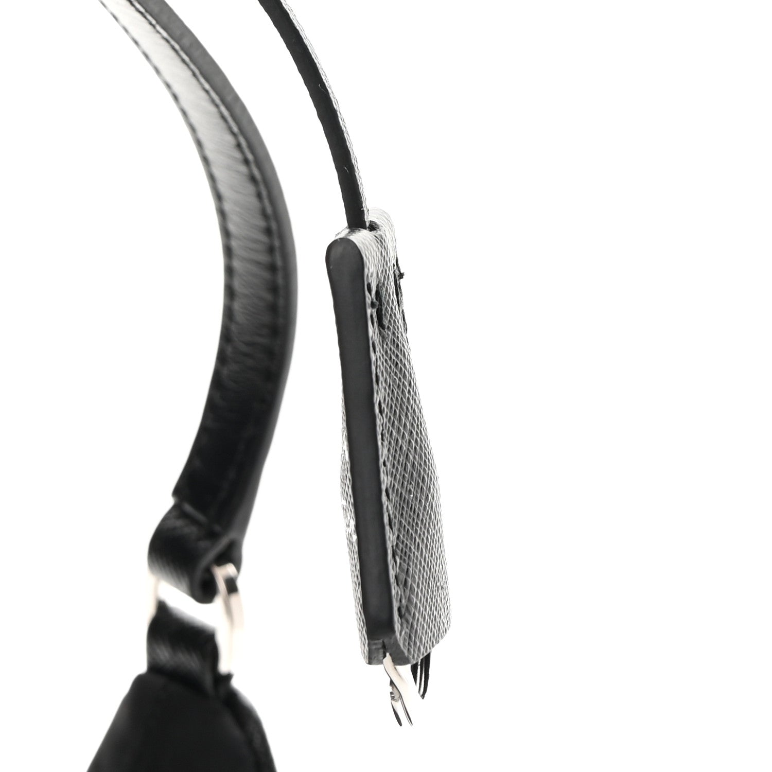 Prada Tessuto Nylon Saffiano Mini Re-Edition 2005 Bag Black 14 of 16