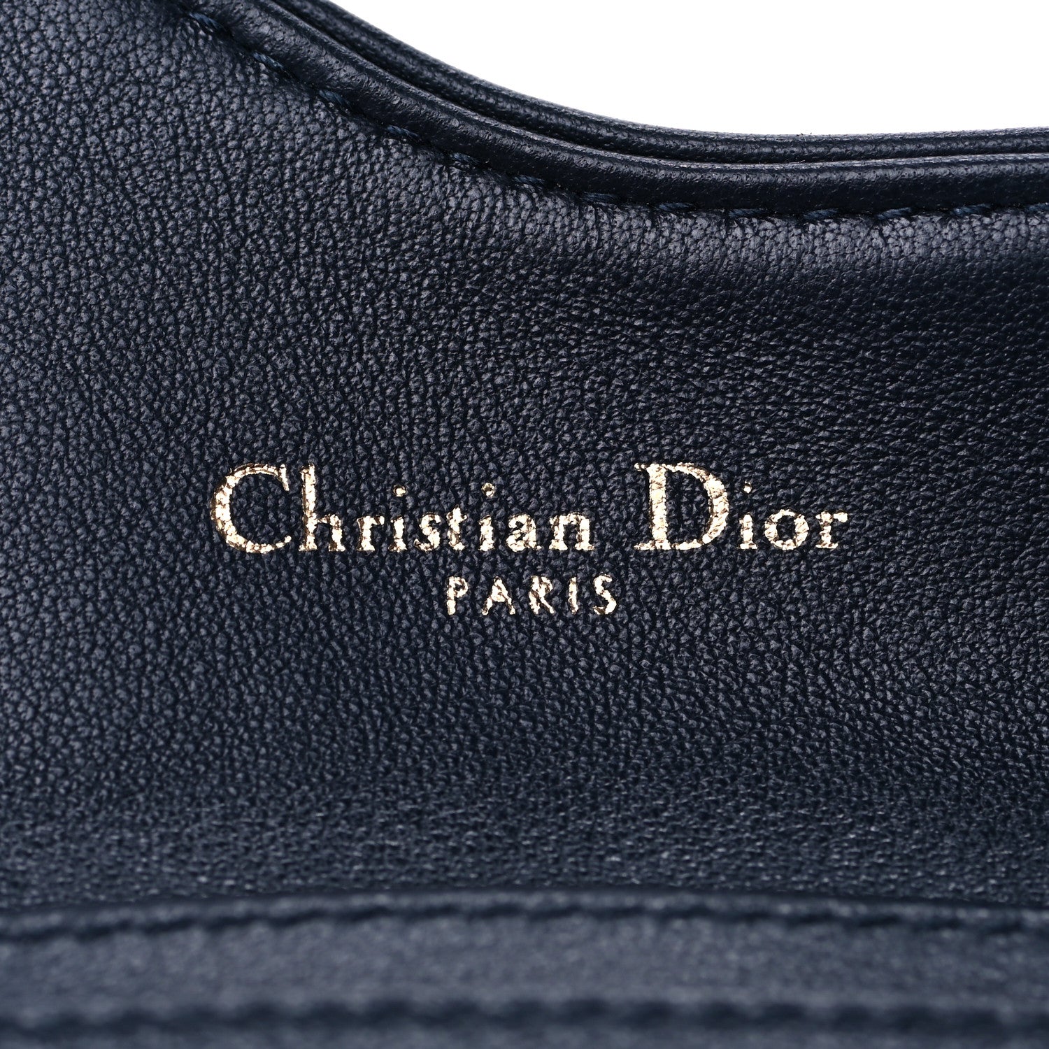 Christian Dior Oblique Saddle Card Holder Blue 6 of 11