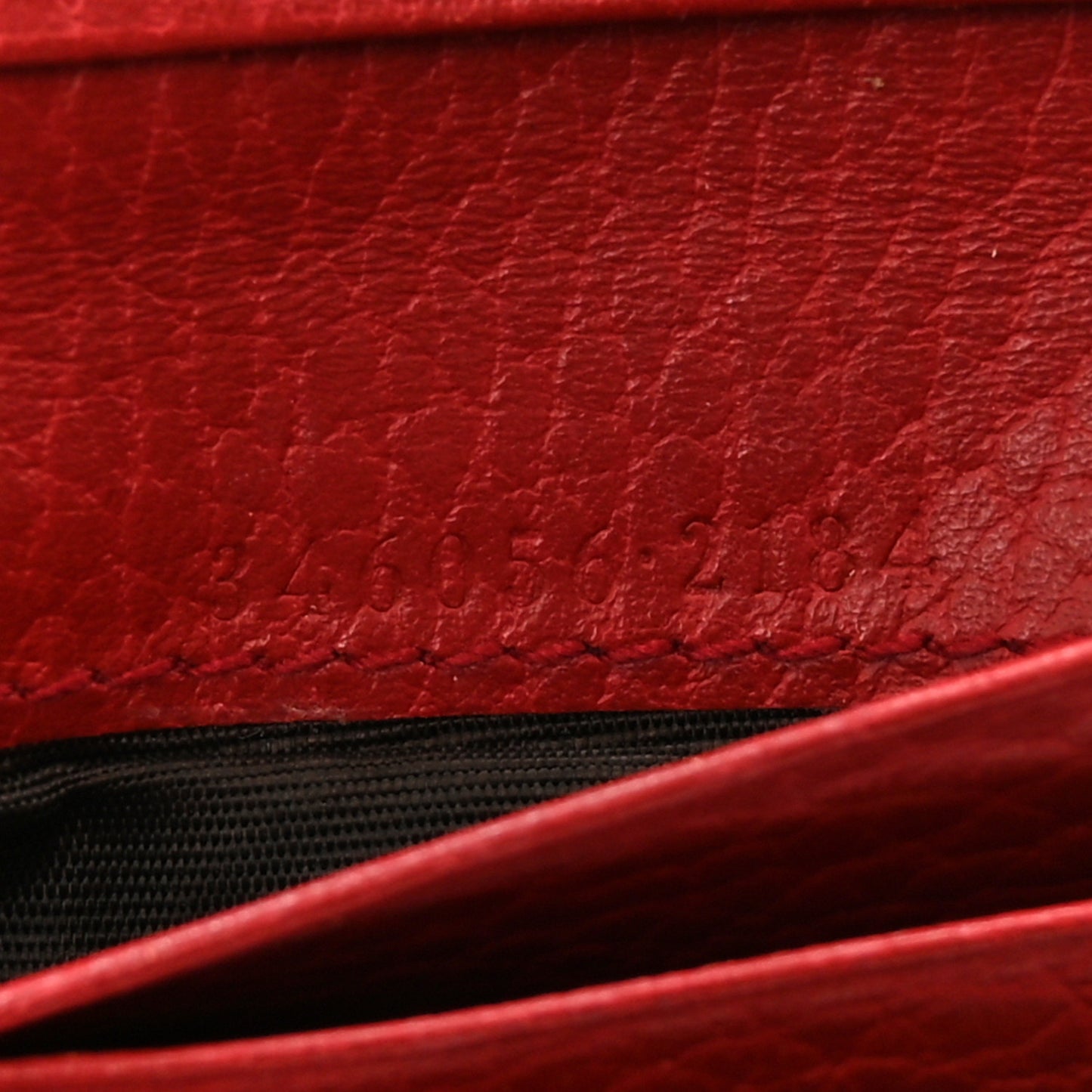 Monogram Dollar Calfskin Zip Around French Flap Wallet Beige Ebony Rosso