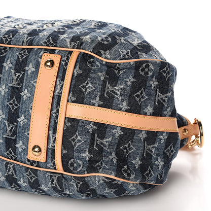 Louis Vuitton Denim Raye Cabas GM 11 of 13