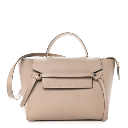 Celine Grained Calfskin Mini Belt Bag Light Taupe 1 of 10