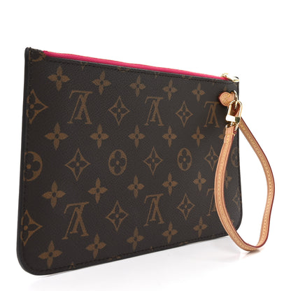 Louis Vuitton Monogram Neverfull MM GM Pochette Pivoine 3 of 6