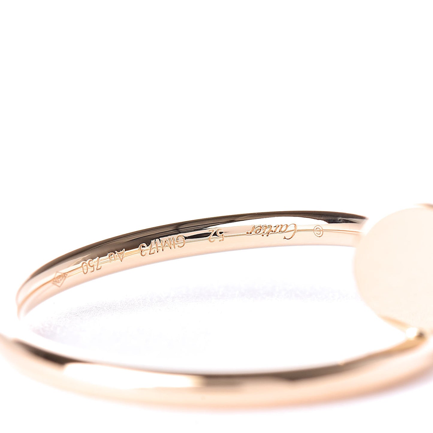 18K Yellow Gold Small Juste Un Clou Ring 52 6
