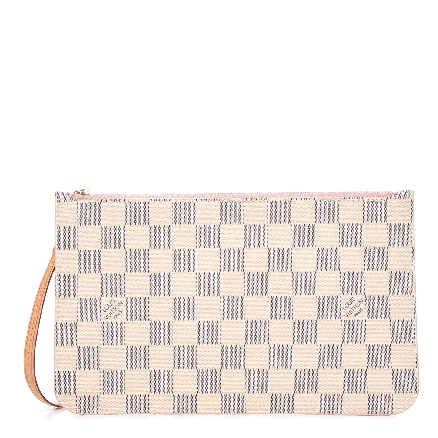 Damier Azur Neverfull MM GM Pochette Rose Ballerine