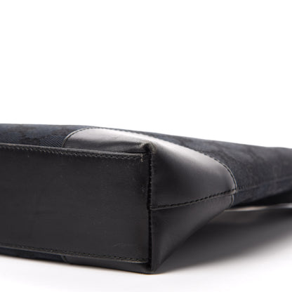 Gucci Monogram Shoulder Bag Black 7 of 12