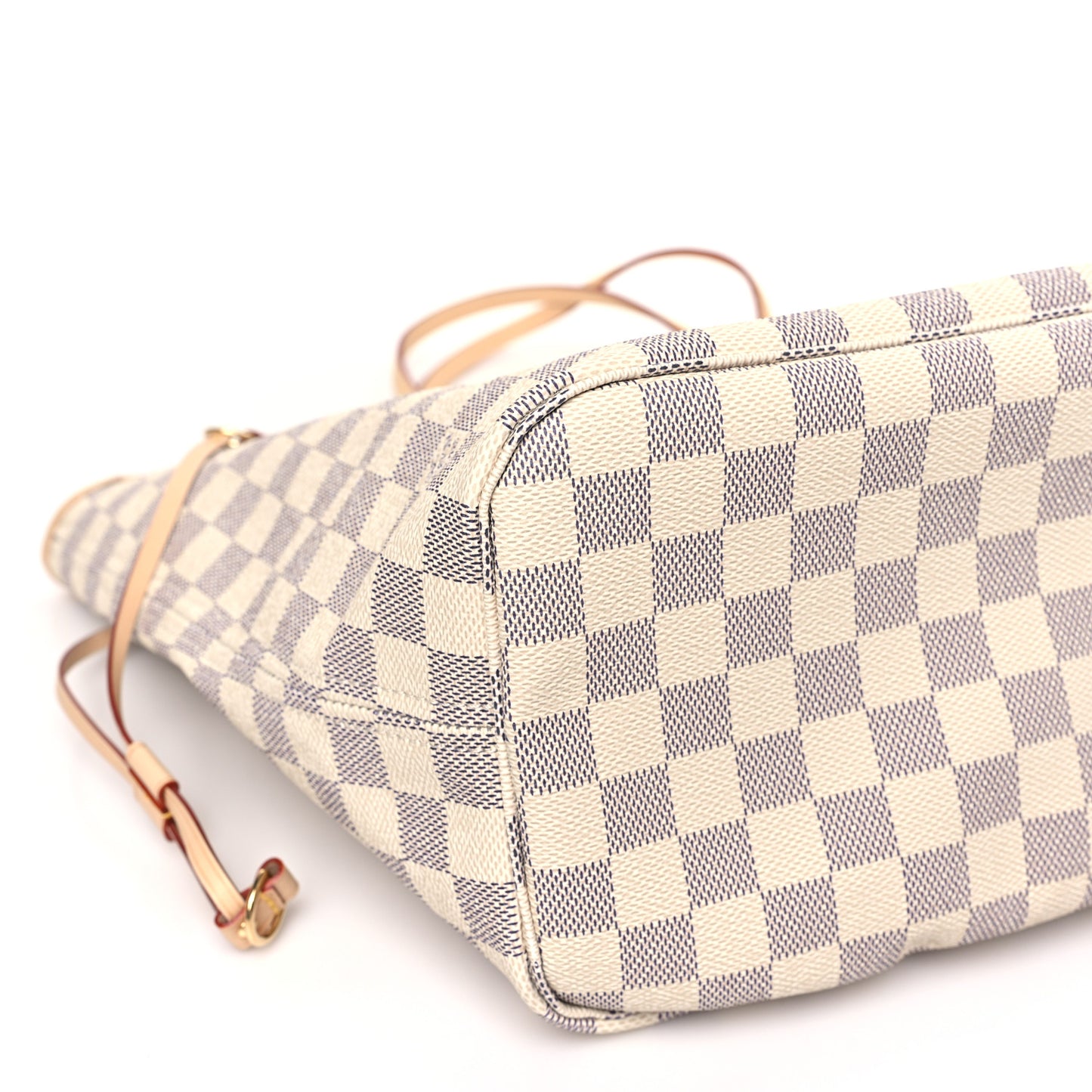 Damier Azur Neo Neverfull MM Rose Ballerine