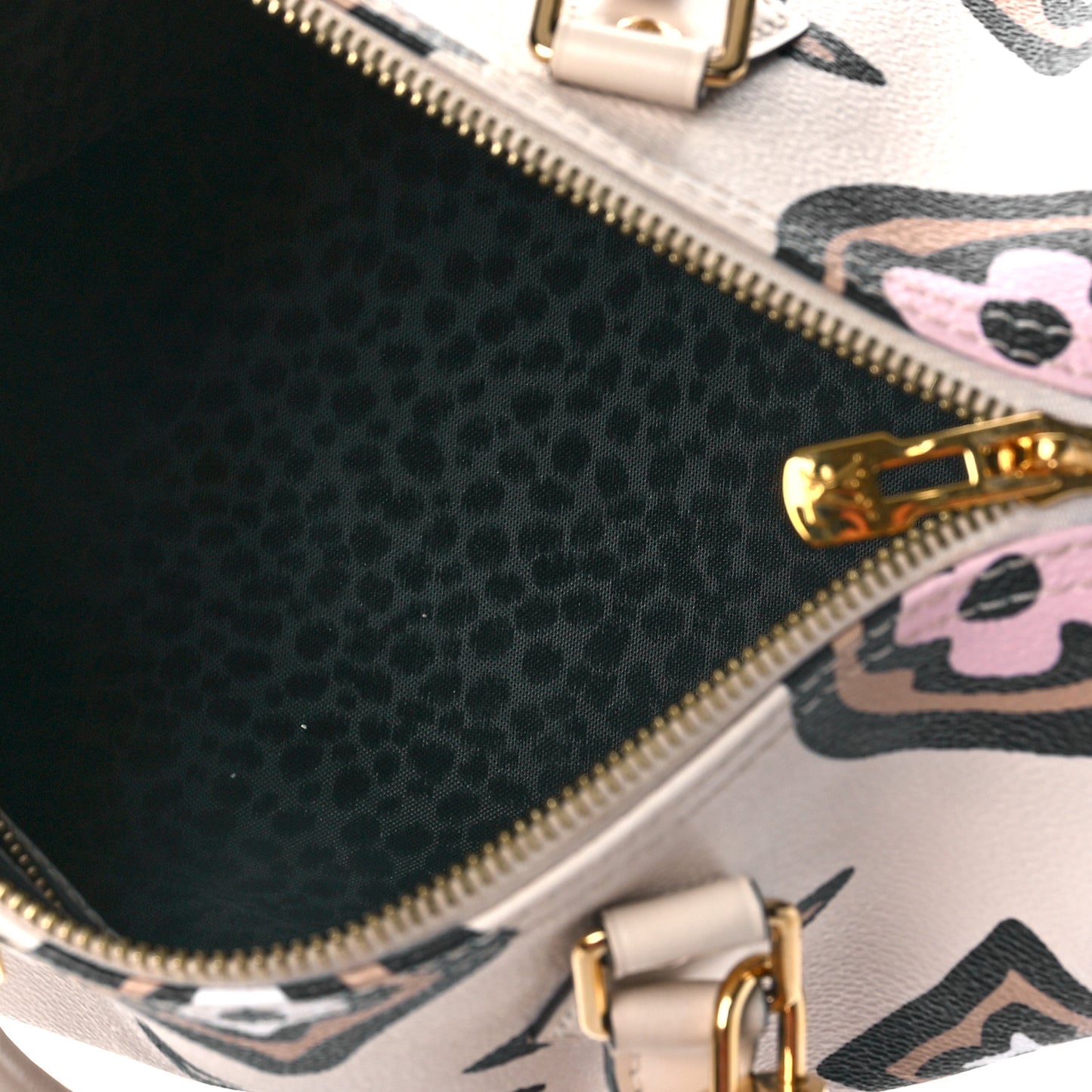 Monogram Giant Wild At Heart Speedy Bandouliere 25 Creme