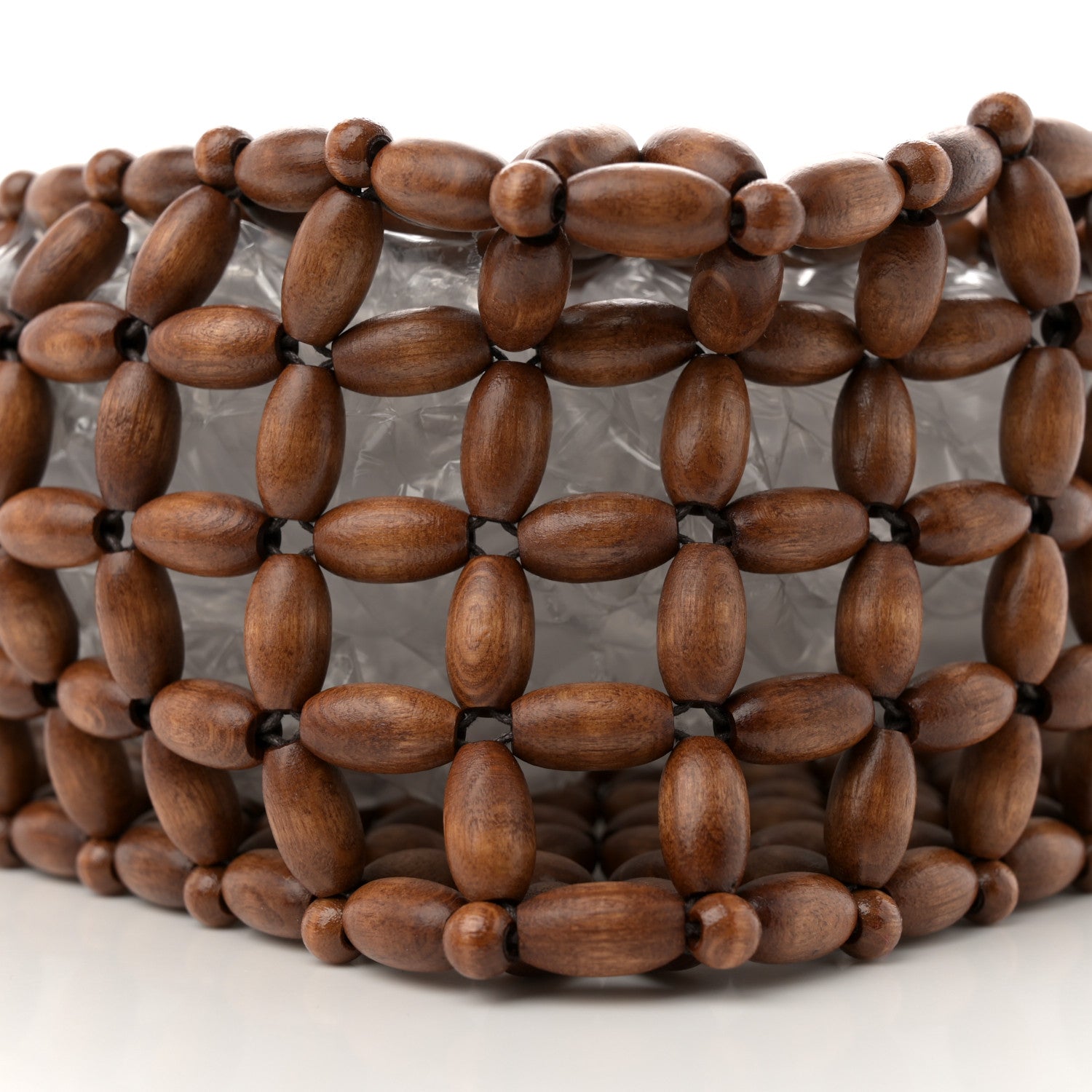 Saint Laurent Wood Bead Large Le 5 A 7 Soft Hobo Light Wood 9 of 10