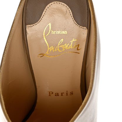 Christian Louboutin Calfskin Roche 120 Mule 35.5 Beige Grezzo 6 of 12