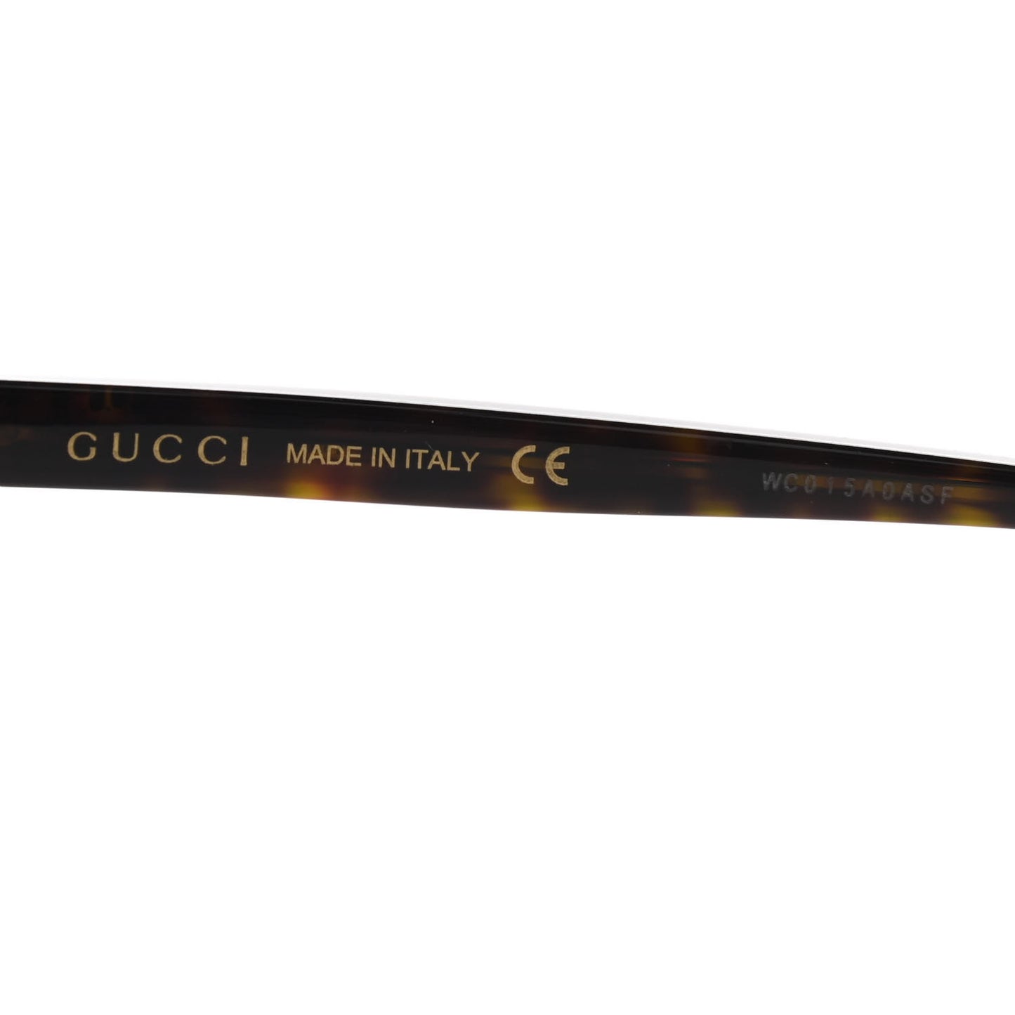 Acetate Round Frame Crystal Sunglasses GG0729SA Brown