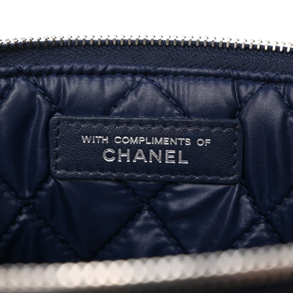 Chanel Caviar Quilted Small Pouch Navy 7 of 13