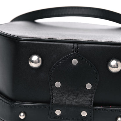 Saint Laurent Calfskin Small Mica Hat Box Black 10 of 11