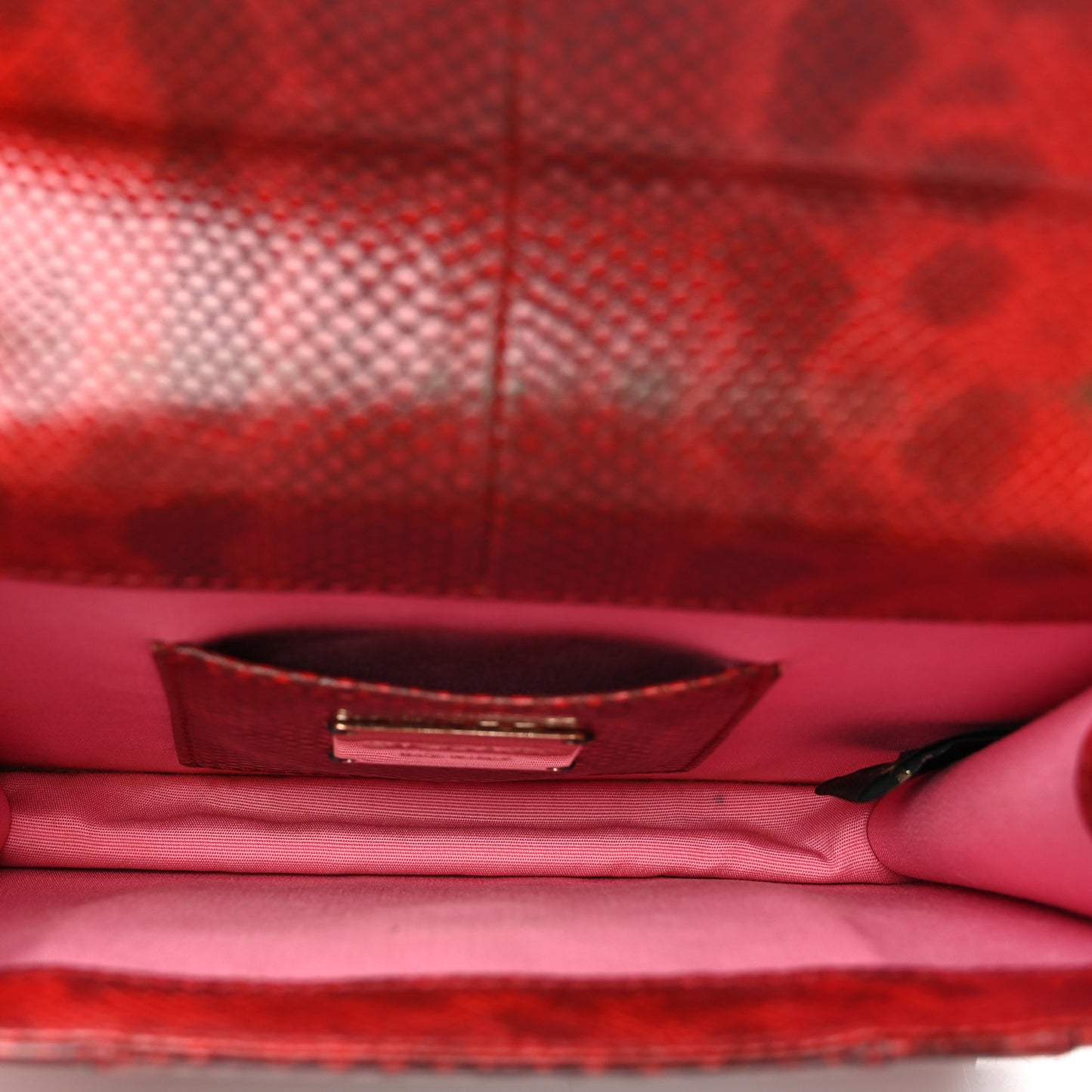 Karung Serpenti Forever Crossbody Red