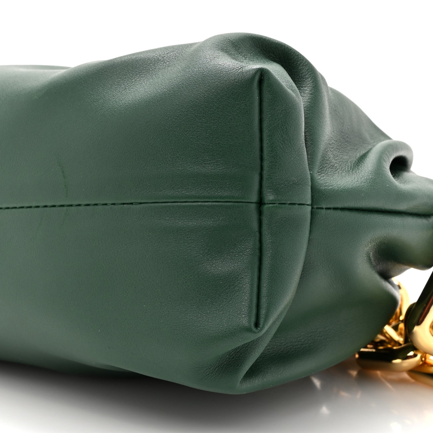 Bottega Veneta Calfskin The Pouch Chain Raintree 9 of 11