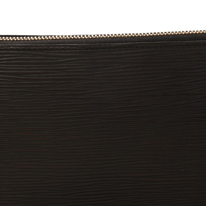Louis Vuitton Epi Pochette Accessories 24 Black 6 of 9
