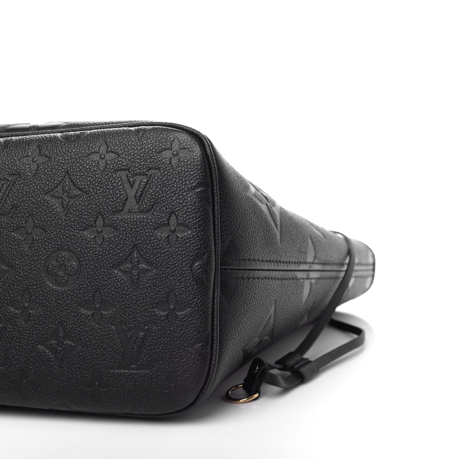 Louis Vuitton Empreinte Monogram Giant Neverfull MM Black 8 of 9