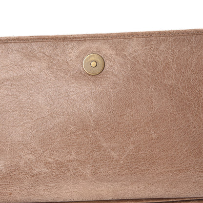 Balenciaga Agneau Classic Hardware Money Wallet Seigle 8 of 12