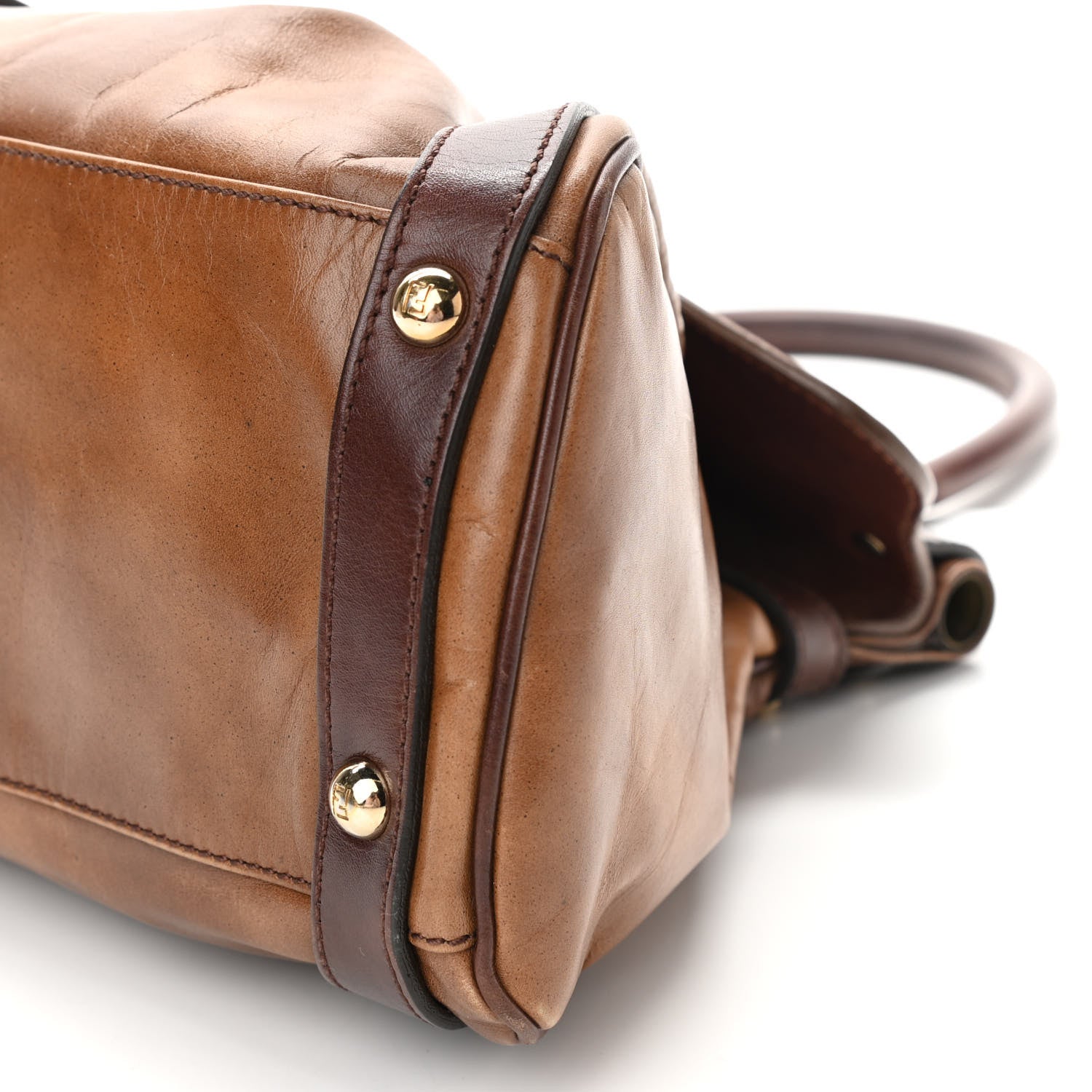 Fendi Calfskin Medium Magic Bag Brown 9 of 15