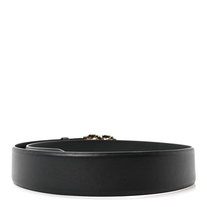 Chanel Calfskin CC Chain Belt 80 32 Black 2 of 7