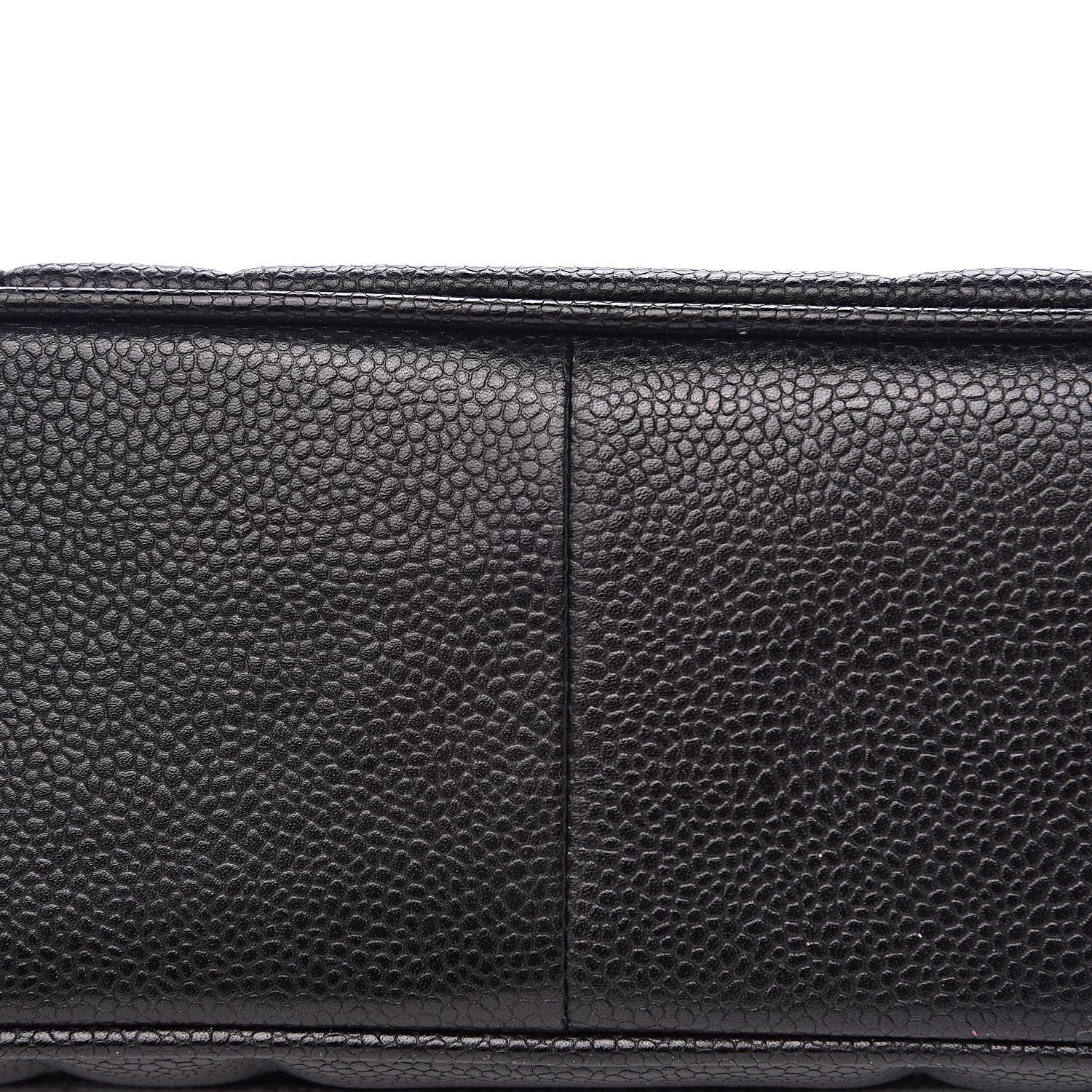 Chanel Caviar Vertical Quilted Jumbo Single Flap Black 10 of 13