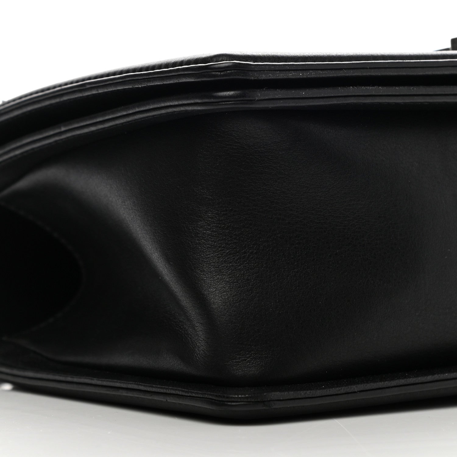 Chanel Lambskin Quilted Medium Boy Flap Black 8 of 13