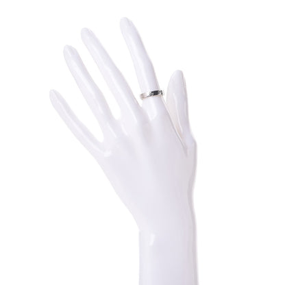 Cartier 18K White Gold 3.5mm LOVE Wedding Band Ring 51 5.75 3 of 7