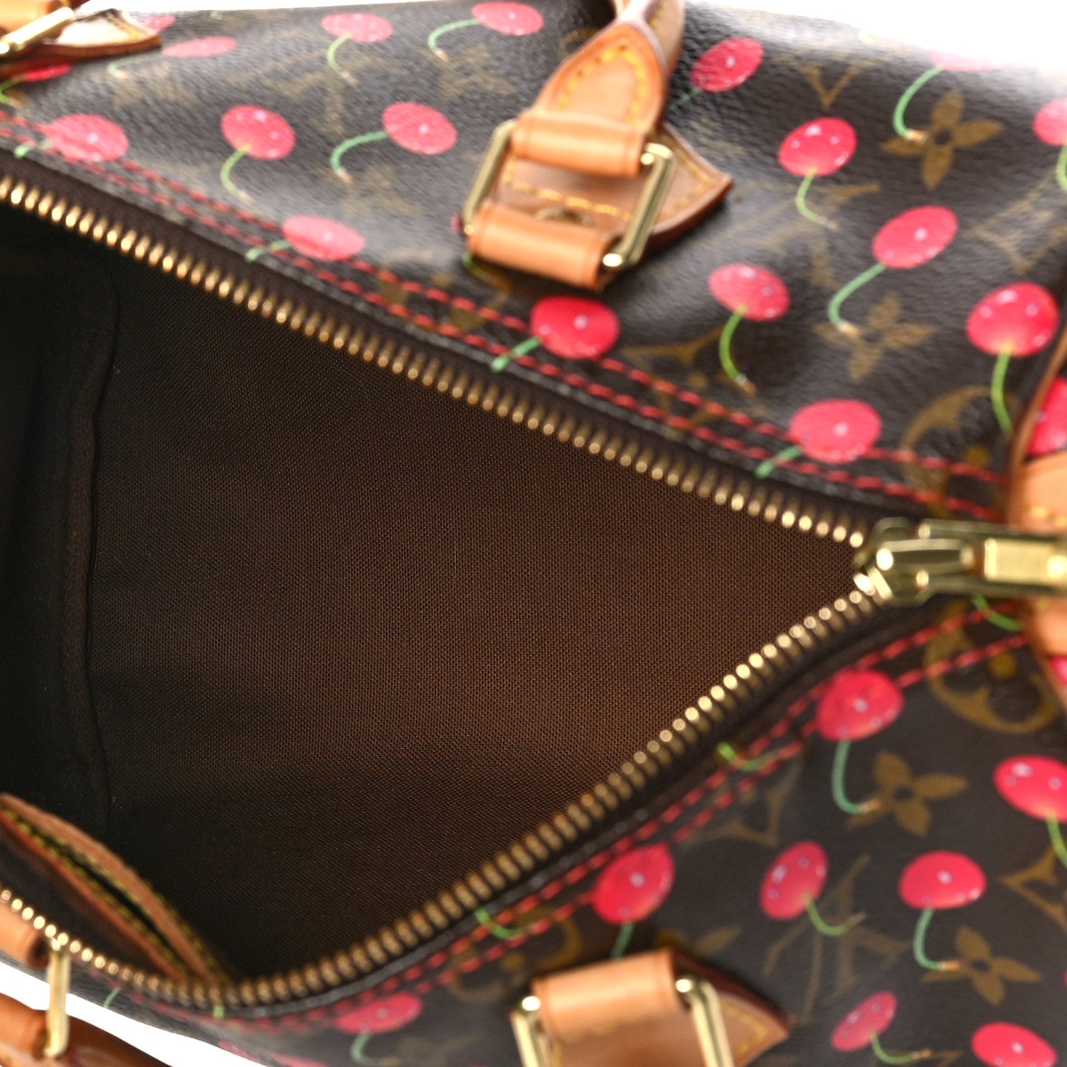 Louis Vuitton Monogram Cerises Speedy 25 5 of 10