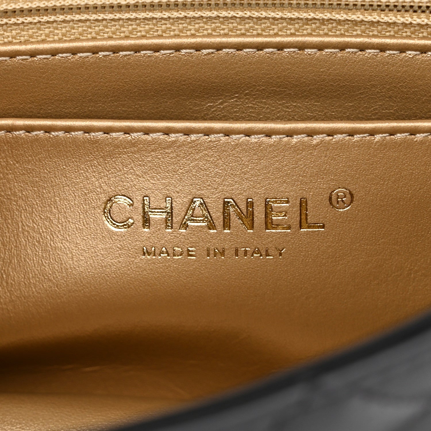 Chanel Lambskin Quilted Mini Rectangular Pearl Crush Flap Black 6 of 11