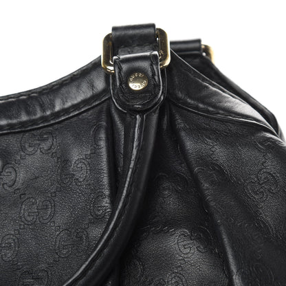 Gucci Guccissima Medium Sukey Tote Black 16 of 17