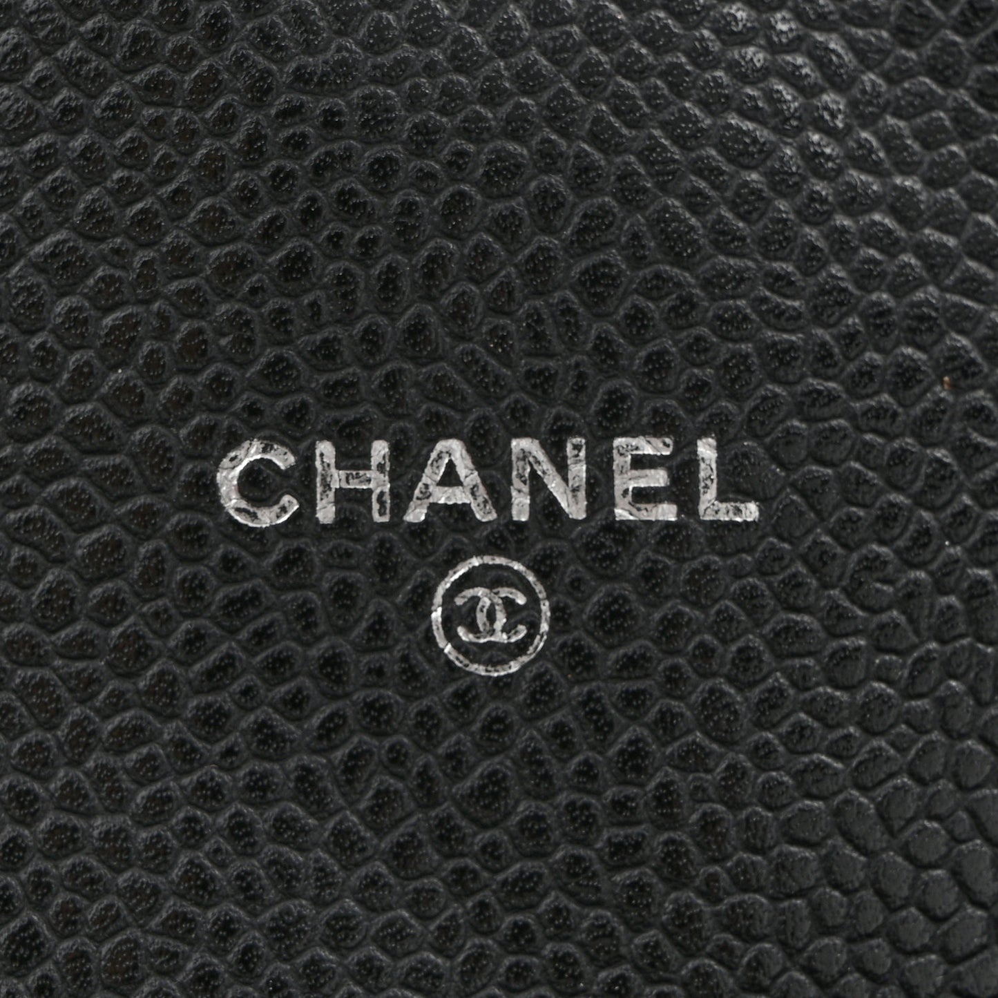 Caviar Half Moon Wallet On Chain WOC Black